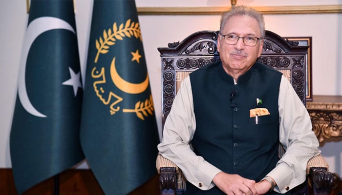 President of Pakistan Dr Arif Alvi. —Radio Pakistan
