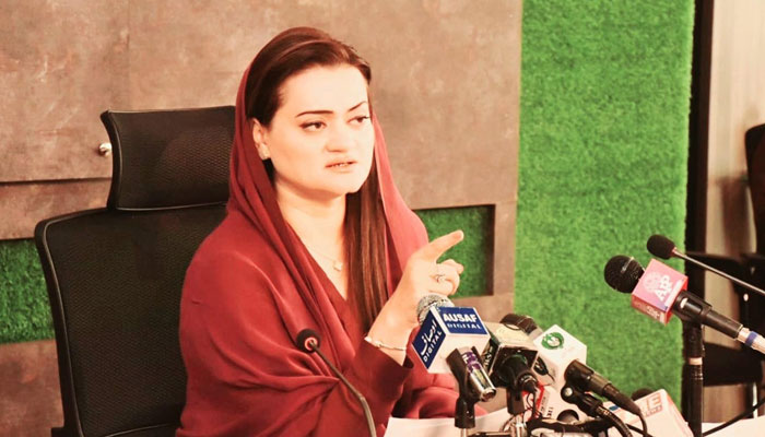 Minister for Information and Broadcasting Marriyum Aurangzeb. Photo: PID