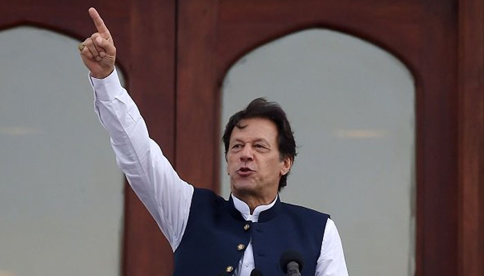 PTI Chairman Imran Khan. —File