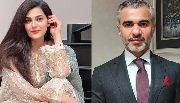 Dubai-based businessman Umar Farooq Zahoor (right) and his former wife Khushbakht Mirza, aka Sophia Mirza. — Reporter