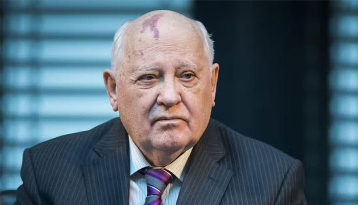 Former Soviet leader Mikhail Gorbachev.— AFP