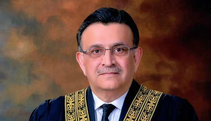 Chief Justice of Pakistan Umar Ata Bandial. — SC website
