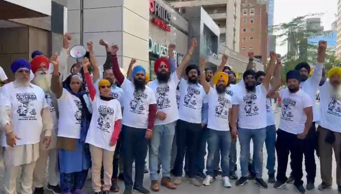 Vandalism of Sikh leader’s poster, Hindu temple triggers tension in Canada