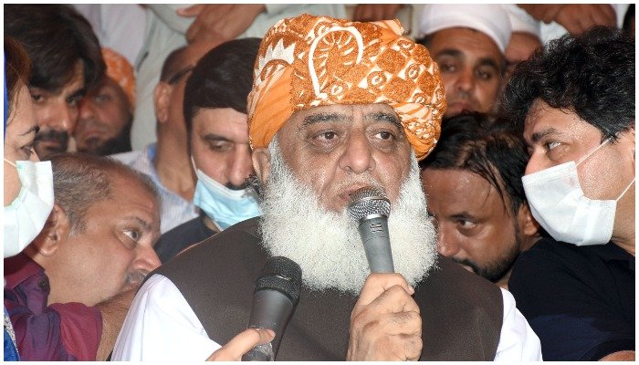 President PDM Maulana Fazlur Rehman. —File