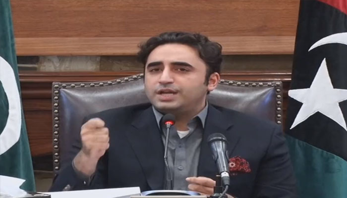 Chairman of Pakistan Peoples Party Bilawal Bhutto. —Screen grab/ PPP Twitter
