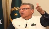 I’m not convinced about US conspiracy: President Arif Alvi