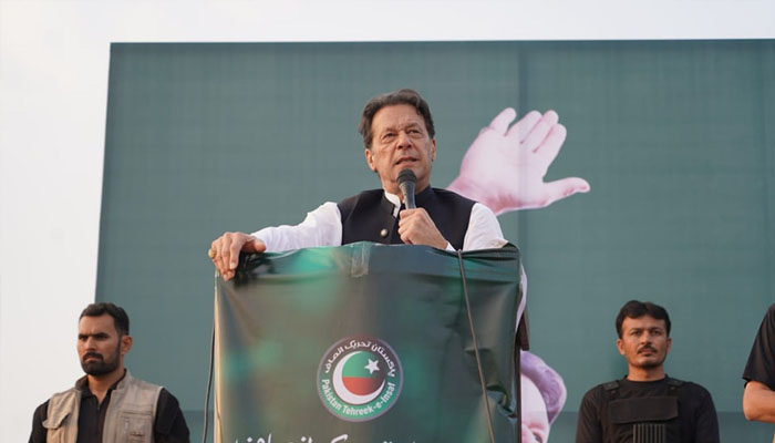 Pakistan Tehreek-i-Insaf Chairman Imran Khan.—Facebook