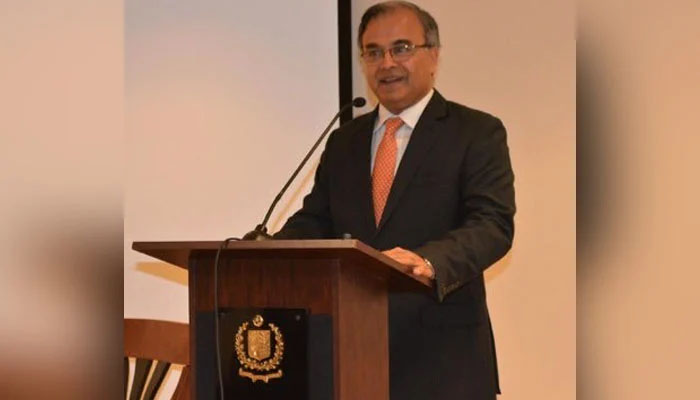 Dr Asad Majeed Khan, Former Ambassador of Pakistan to the US. Photo— Asad Khan Twitter