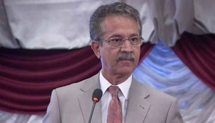 MQMP leader Waseem Akhtar. The News/File