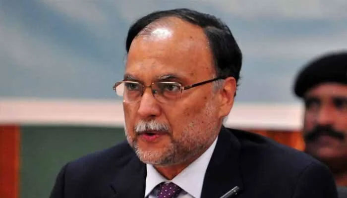 Federal Minister for Planning Ahsan Iqbal. Geo News/File