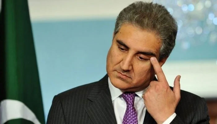 Former foreign minister of Pakistan and PTI Vice Chairman Shah Mehmood Qureshi. — AFP