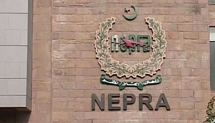 The name board at the NEPRA headquarters in Islamabad. The News/File