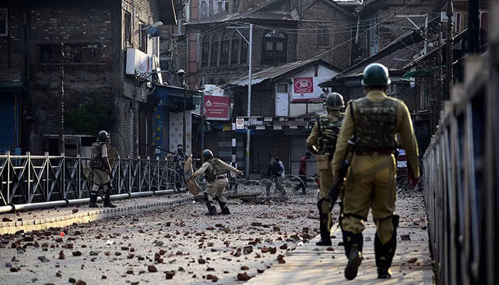 A flash point in India-held Kashmir. The News/File
