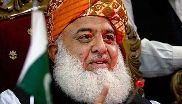 JUI-I Chief Maulana Fazlur Rehman. The News/File