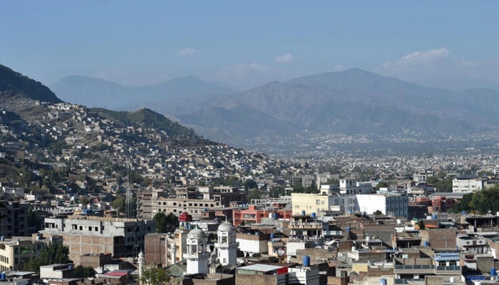 The Pakistani city of Mingora, in the Swat District of Khyber Pakhtunkhwa, on the border with Afghanistan. — AFP/File