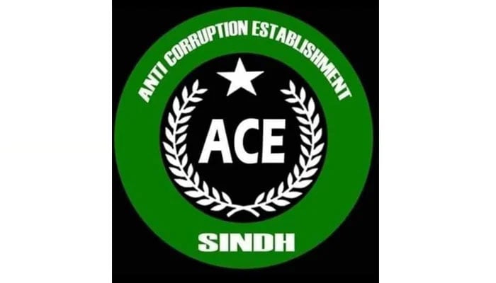 ACE recovers Rs420m from AC’s house. The logo of  the Anti-Corruption Establishment Sindh.