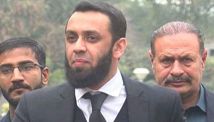 Special Assistant to the Prime Minister on Interior and Legal Affairs Atta Tarar. The News/File