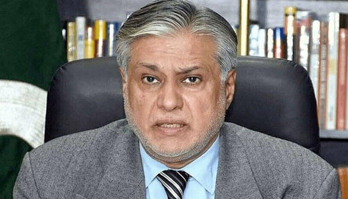 Minister for Finance Ishaq Dar. The News/File