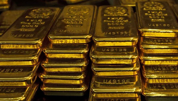 Gold rates hit all-time high. AFP