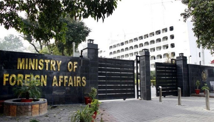 Pakistans Foreign Office in Islamabad. The News/File