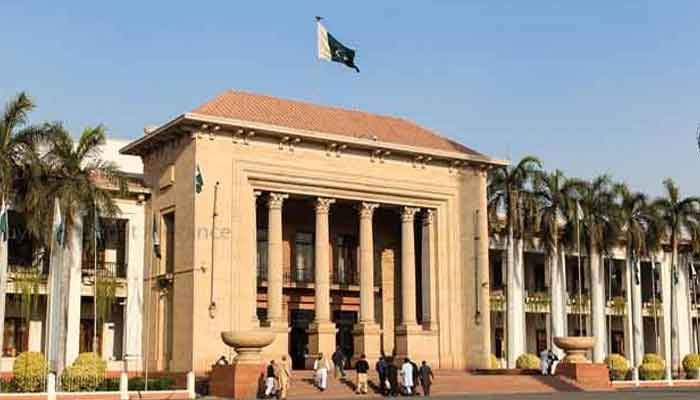 The Punjab Assembly building in Lahore. The News/File  PTI sets sights on Punjab interim set-up 1029953 3564330 punjab assembly akhbar