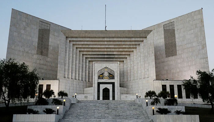 The Supreme Court of Pakistan building in Islamabad. The SC website.