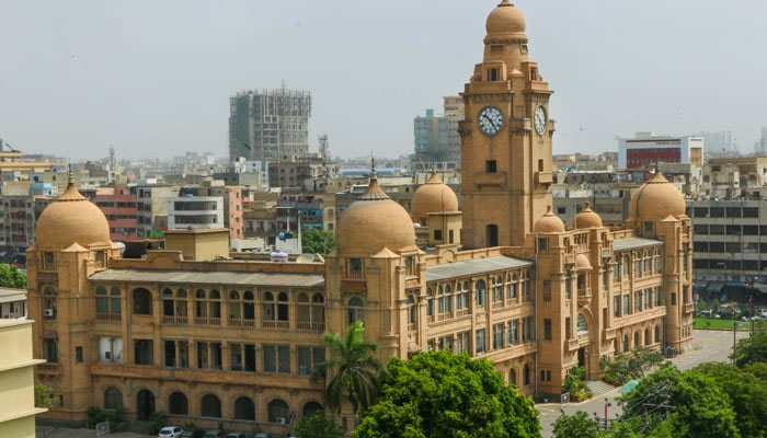 Karachi Municipal Corporation building — Twitter/@emnpk
