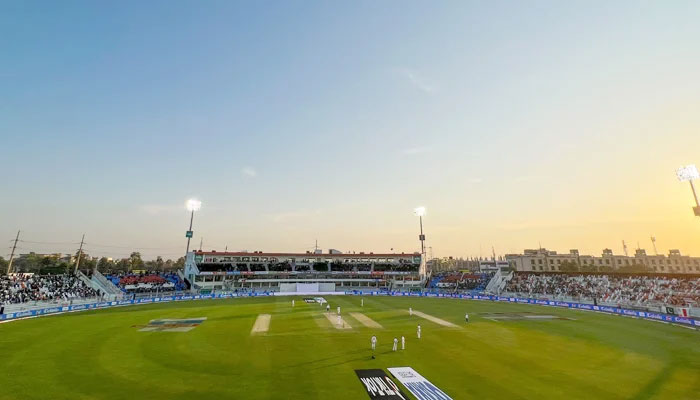 An overview of the Rawalpindi Cricket Stadium. — Twitter/therealpcb