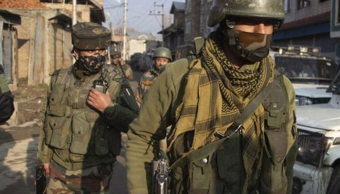 Indian soldiers deployed in Kashmir. Agencies