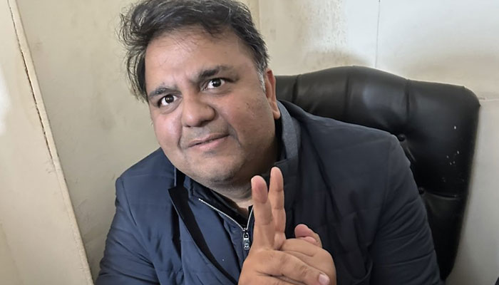 PTI leader Fawad Chaudhry in court on January 27, 2023. Twitter