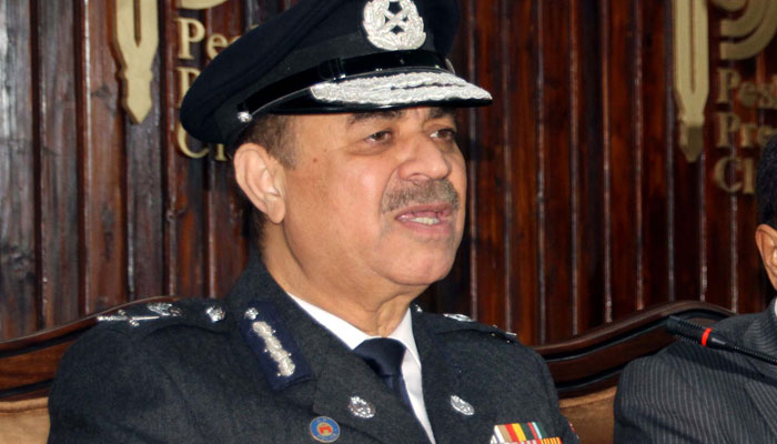Inspector General of Police (IGP) Khyber Pakhtunkhwa Moazzam Jah Ansari. PPI