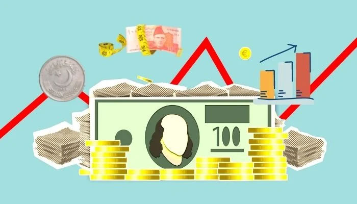 A representational image of Pakistani economy. — Geo.tv illustrations