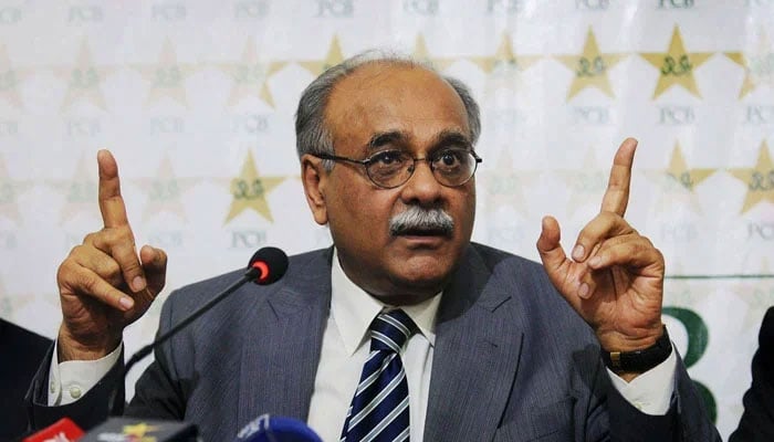 Former Pakistan Cricket Board chairman Najam Sethi. — AFP/File