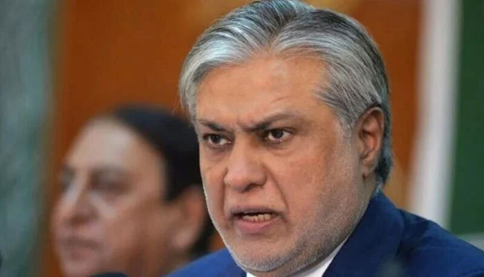 Former finance minister Ishaq Dar. — AFP