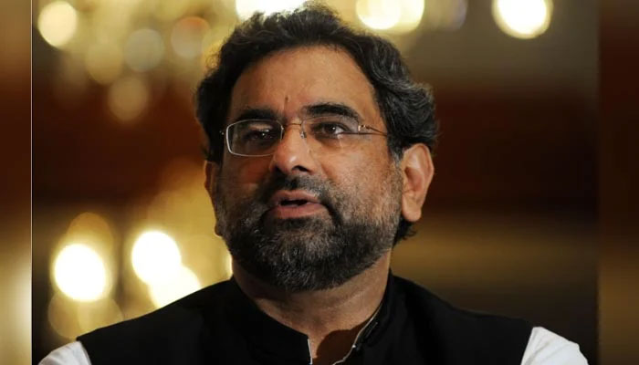 PML-N leader Shahid Khaqan Abbasi. — AFP/File