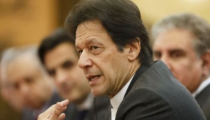 PTI chairman Imran Khan. AFP