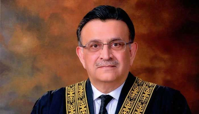 Chief Justice of Pakistan (CJP) Umar Ata Bandial. — Supreme Court website