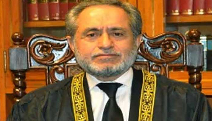 Supreme Court Judge Jamal Khan Mandokhail. The SCP website.