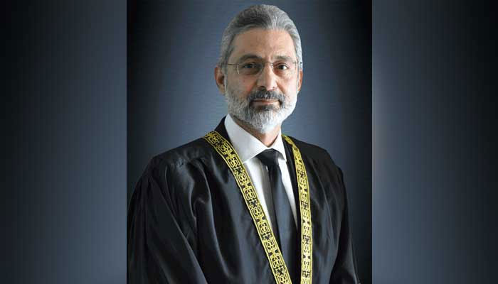 Supreme Court of Pakistams Senior Puisne Judge Qazi Faez Isa. — Website/Supreme Court of Pakistan