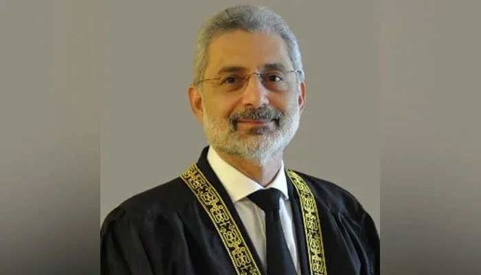 Senior puisne judge Justice Qazi Faiz Isa. — SC website/File