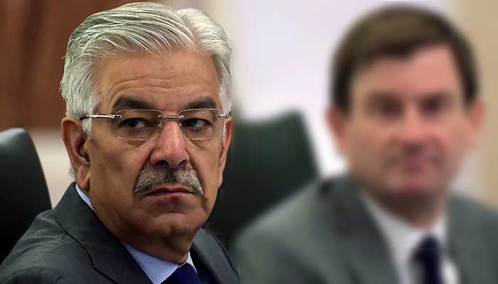 Defence Minister Khawaja Asif. — AFP/File