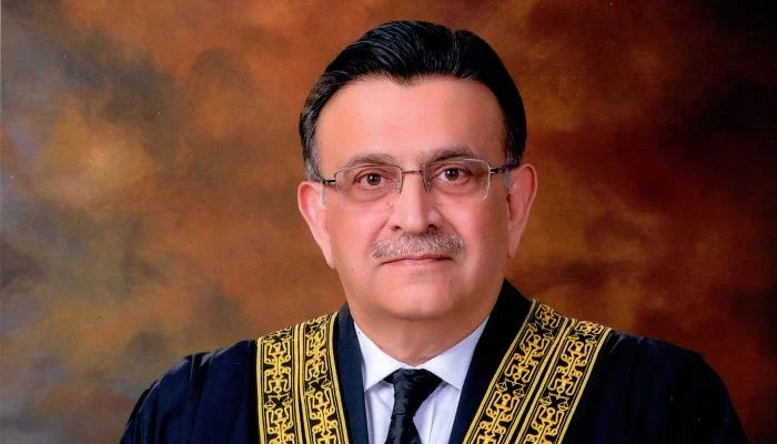 Chief Justice of Pakistan Justice Umer Ata Bandial. The News/File