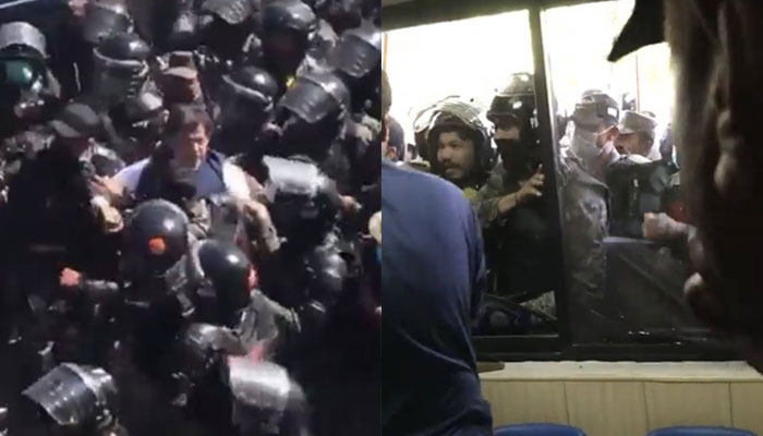 Imran arrested in a multibillion rupee corruption case.—Twitter