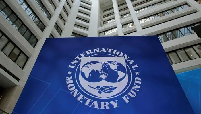 The International Monetary Fund logo is seen during the IMF/World Bank spring meetings in Washington, US, April 21, 2017. —The News/file