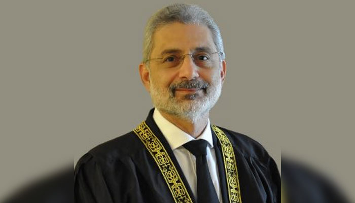 Justice Qazi Faez Isa. — SCP