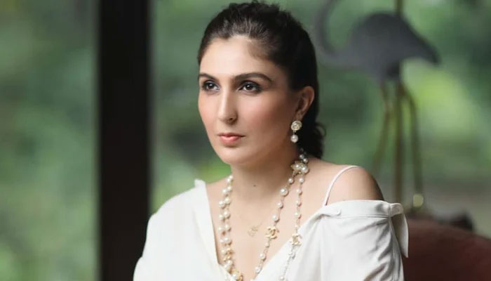 PTI supporter and fashion designer Khadija Shah. — Instagram/@khadijahshah