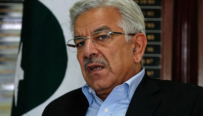 Federal Minister for Defence Affairs Khawaja Asif. — APP/File