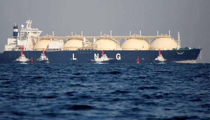 A file photo of LNG cargo.