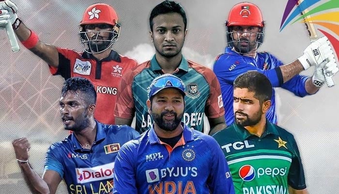 A collage featuring the captains of all six countries gearing up to participate in Asia Cup 2023. — Asia Cup website. — ACC