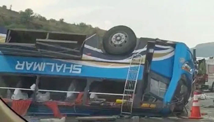 Kallar Kahar bus accident: Vehicle examiner, owner, driver, conductor, terminal manager booked - Vimarsana News